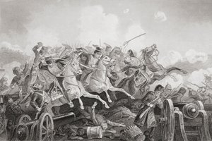 La carga de la Brigada Ligera, 1883 de English School
